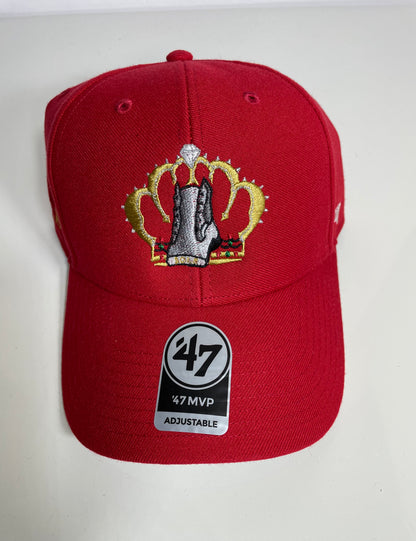 S.H.S Crown & Shoe Logo (Embroidery) ('47) baseball Caps