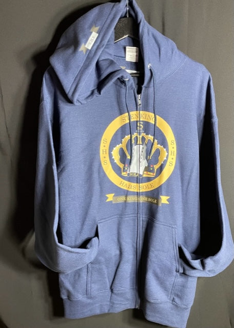 S.H.S Zippered Hooded Sweatshirt