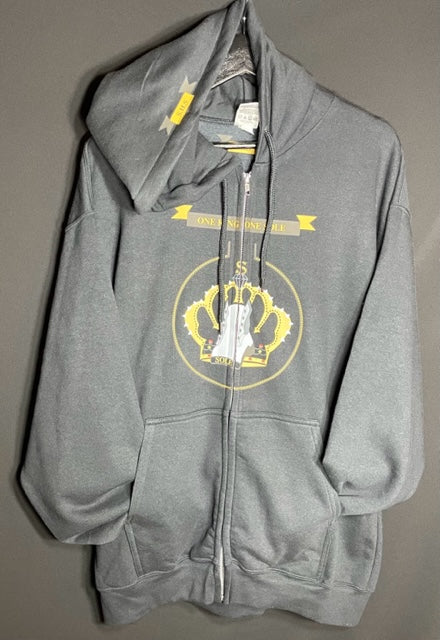 S.H.S Zippered Hooded Sweatshirt (Lace Logo)